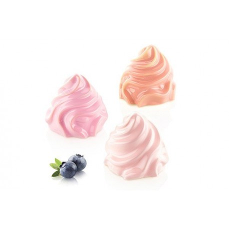 Moule silicone Chantilly x6 - Silikomart