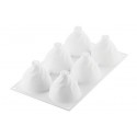 Moule silicone Chantilly x6 - Silikomart