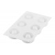Moule silicone Oblio 95 x6 - Silikomart Professional