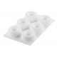 Moule silicone Oblio 95 x6 - Silikomart Professional