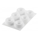 Moule silicone Oblio 95 x6 - Silikomart Professional