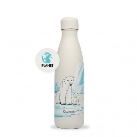 Bouteille isotherme Banquise 500ml - Qwetch