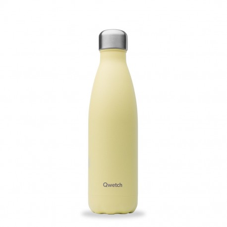 Bouteille isotherme Pastel citron givré 500ml - Qwetch