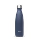 Bouteille isotherme Granite bleu nuit 500ml - Qwetch