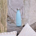 Bouteille isotherme Pastel bleu 500ml - Qwetch