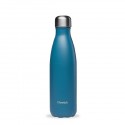 Bouteille isotherme MATT Bleu Canard 500ml - Qwetch