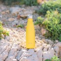 Bouteille isotherme Pop Jaune 500ml - Qwetch