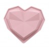 Moules silicone individuels "cœurs diamant" x6 - ScrapCooking
