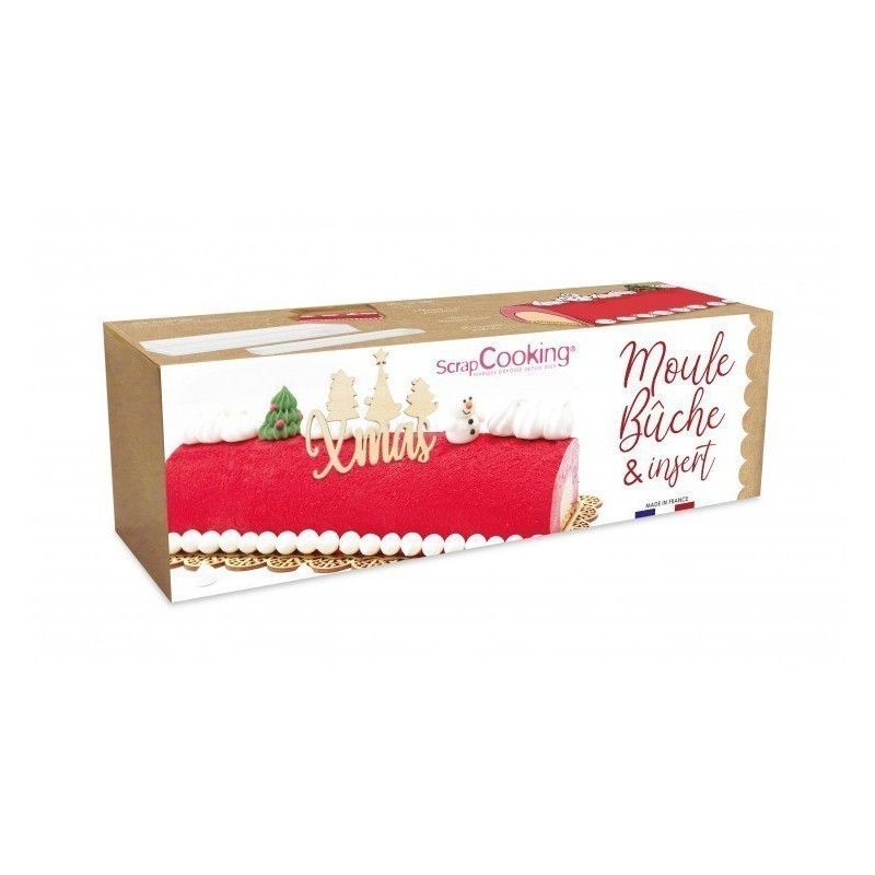 6€ sur Lily Cook - Coffret atelier bûche avec moule et plaque à