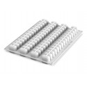 Moule silicone chenille carré Flex Galaxy x4 - Silikomart