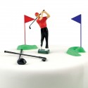 Décoration gâteau Golf x13 - PME