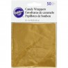 Feuille d’emballage Doré x50 - Wilton