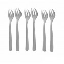 Fourchette a huîtres inox x6 - Chevalier