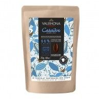 Fèves chocolat noir Caraïbe 66% 250g - Valrhona