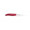 Couteau d'office céramique 7,5cm manche rouge - Kyocera