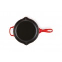 Poêle en fonte cerise 23cm - Le Creuset