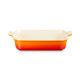 Plat rectangulaire héritage Volcanique 32cm - Le Creuset