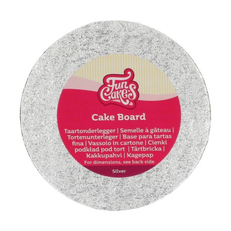 Plateau présentation gâteau rond 15,2cm - FunCakes