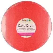 Support à gâteau rouge 30cm FunCakes