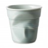 Gobelet froissé bleu mistral 8cl - Revol
