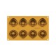 Moule silicone tomate cerise x18 - Silikomart Professional