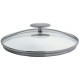 Couvercle verre Platine 24cm - Cristel