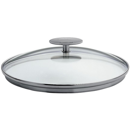 Couvercle verre Platine 24cm Cristel