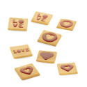 Plaque empreinte biscuit Voilà Cookie Love - Silikomart