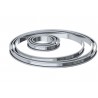 Cercle a tarte bord roulé perforé 26cm - De Buyer