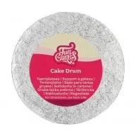Plateau présentation rond épais 12,5cm FunCakes