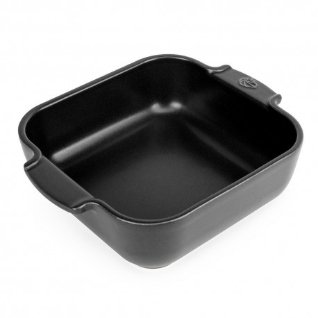 Plat à four carré ardoise céramique Appolia 28cm - Peugeot