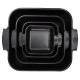 Plat à four carré ardoise céramique Appolia 28cm - Peugeot