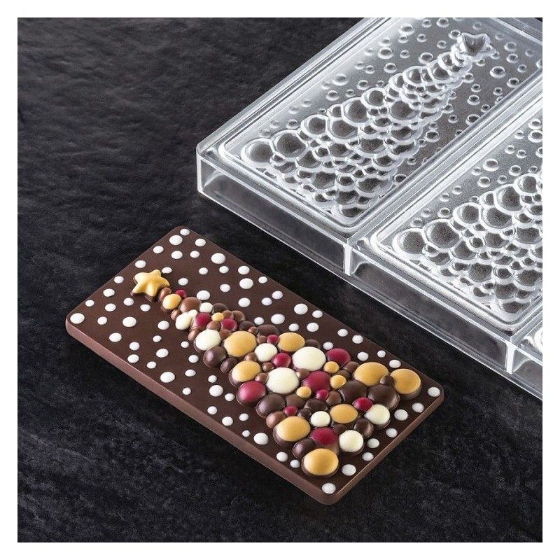 Tapis silicone texture bulles - pour moule à bûche silicone - Pavoni -  Meilleur du Chef