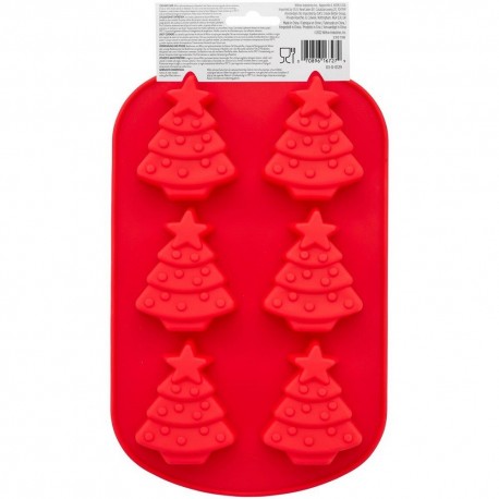 Moule silicone Sapin x6 Wilton