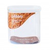 Boîte de conservation carrée verre 800ml - Pebbly