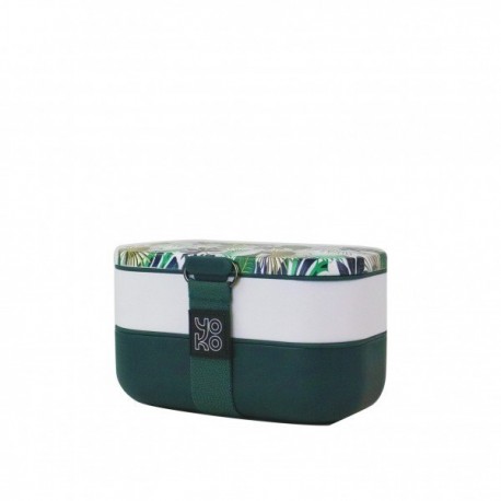 Boîte Lunch Box 2 étages Equateur 1,2L - Yoko Design