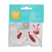 Cake topper Oreilles Lapin x24 - Wilton