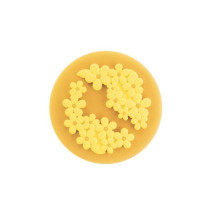 Moule silicone Flower power Top 14cm x2 - Silikomart