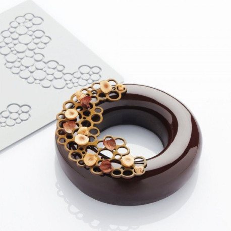 Moule silicone mini cercle - Pavoni Italia