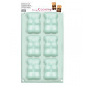 Moule silicone Ourson x6 - ScrapCooking