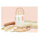 Pâte à sucre jaune citron 200g - ScrapCooking