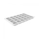 Moule silicone mini Cube Quadrato XS x24 - Silikomart Professional