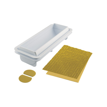 Moule bûche diamant 3D silicone - Silikomart