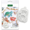 Moule pâte à sucre Tortue et Crabe - Katy Sue