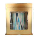 Boîte à gâteaux haute 21cm Or - FunCakes