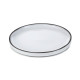 Assiette rectangle 30cm Ivoire Arborescence Revol