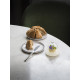 Assiette rectangle 30cm Ivoire Arborescence Revol