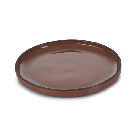 Assiette rectangle 30cm Ivoire Arborescence Revol