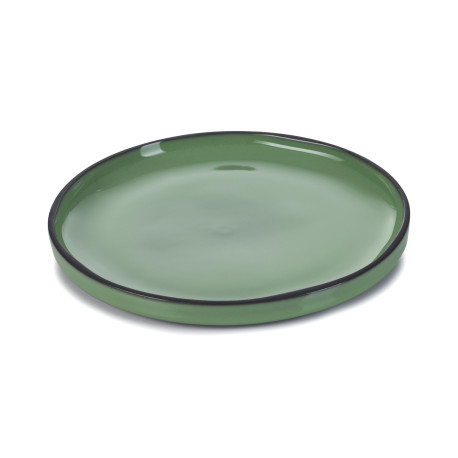 Assiette rectangle 30cm Ivoire Arborescence Revol