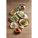 Assiette rectangle 30cm Ivoire Arborescence Revol